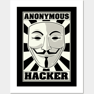 ANONYMOUS HACKER Posters and Art